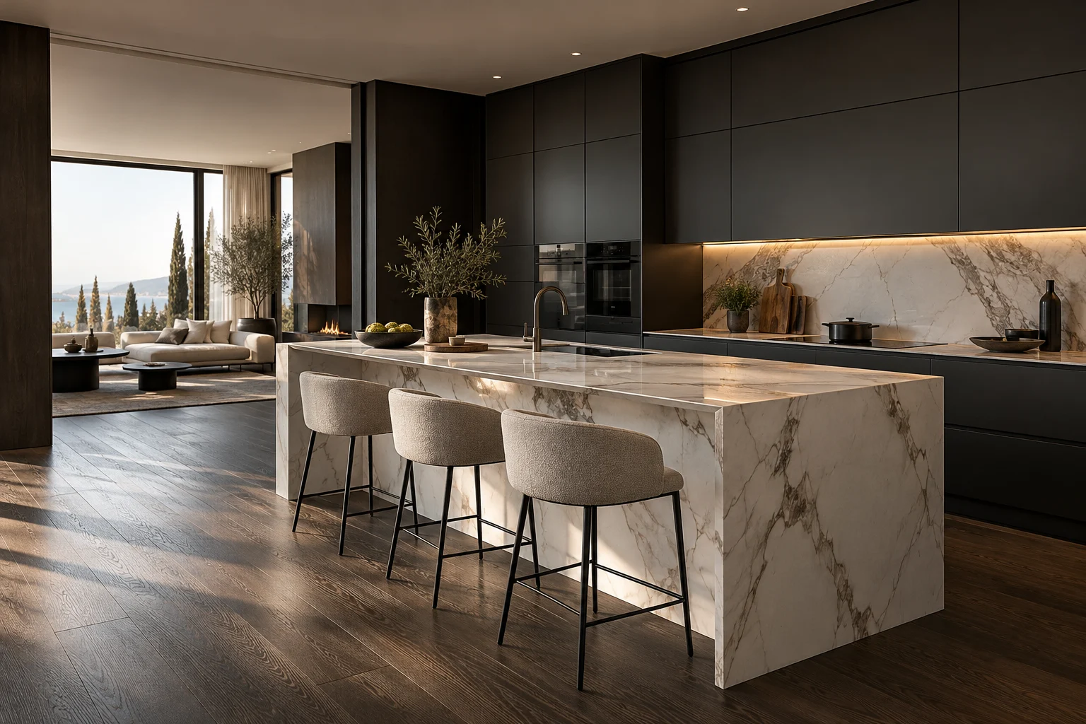 Render di concept: Cucina